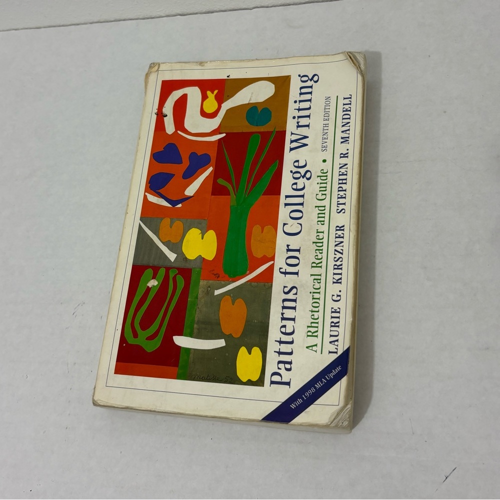 Patterns for College Writing 7th Edition Laurie G Kirszner/Stephen Mandell Book